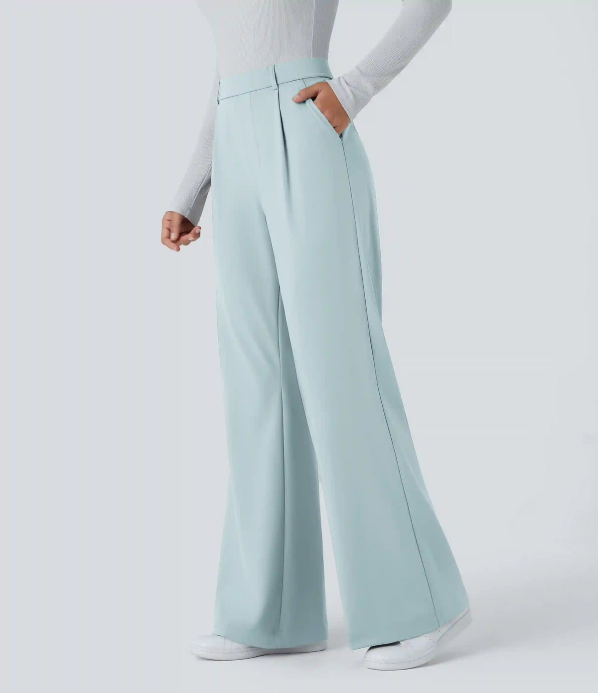 Halara Flex™ DayStretch High Waisted Pocket Work Flare Pants