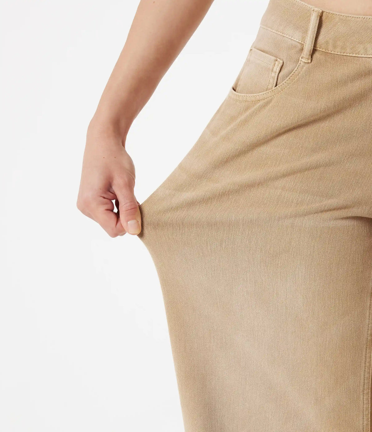 Halara Flex™ Asymmetric Low Rise Wide Leg Colorful Washed Casual Jeans with Pockets