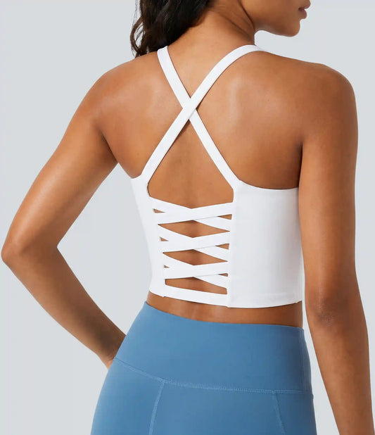 Cropped Yoga Tank Top DD-F Cups