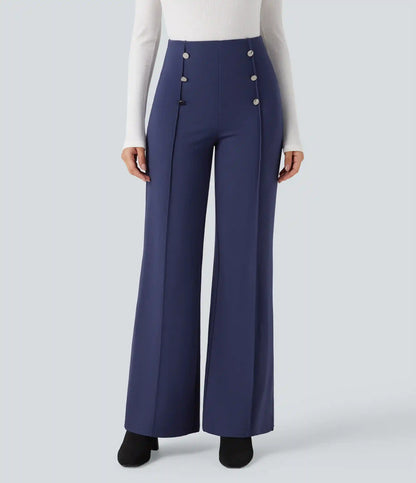Halara Flex™ High Waisted Tummy Control Wide Leg Work Pants