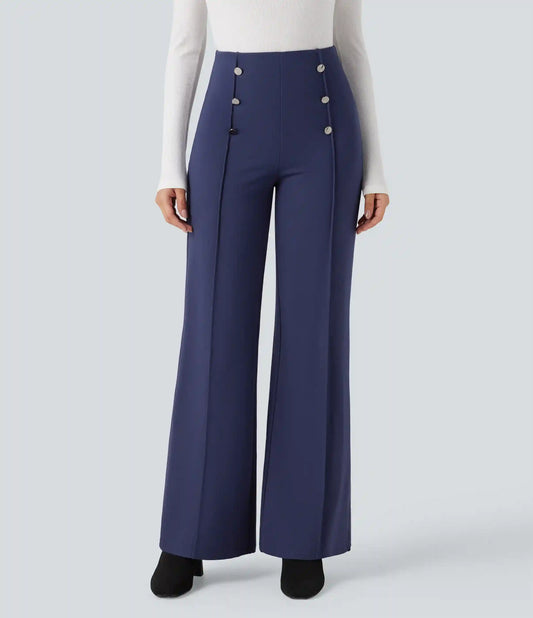 Halara Flex™ High Waisted Tummy Control Wide Leg Work Pants