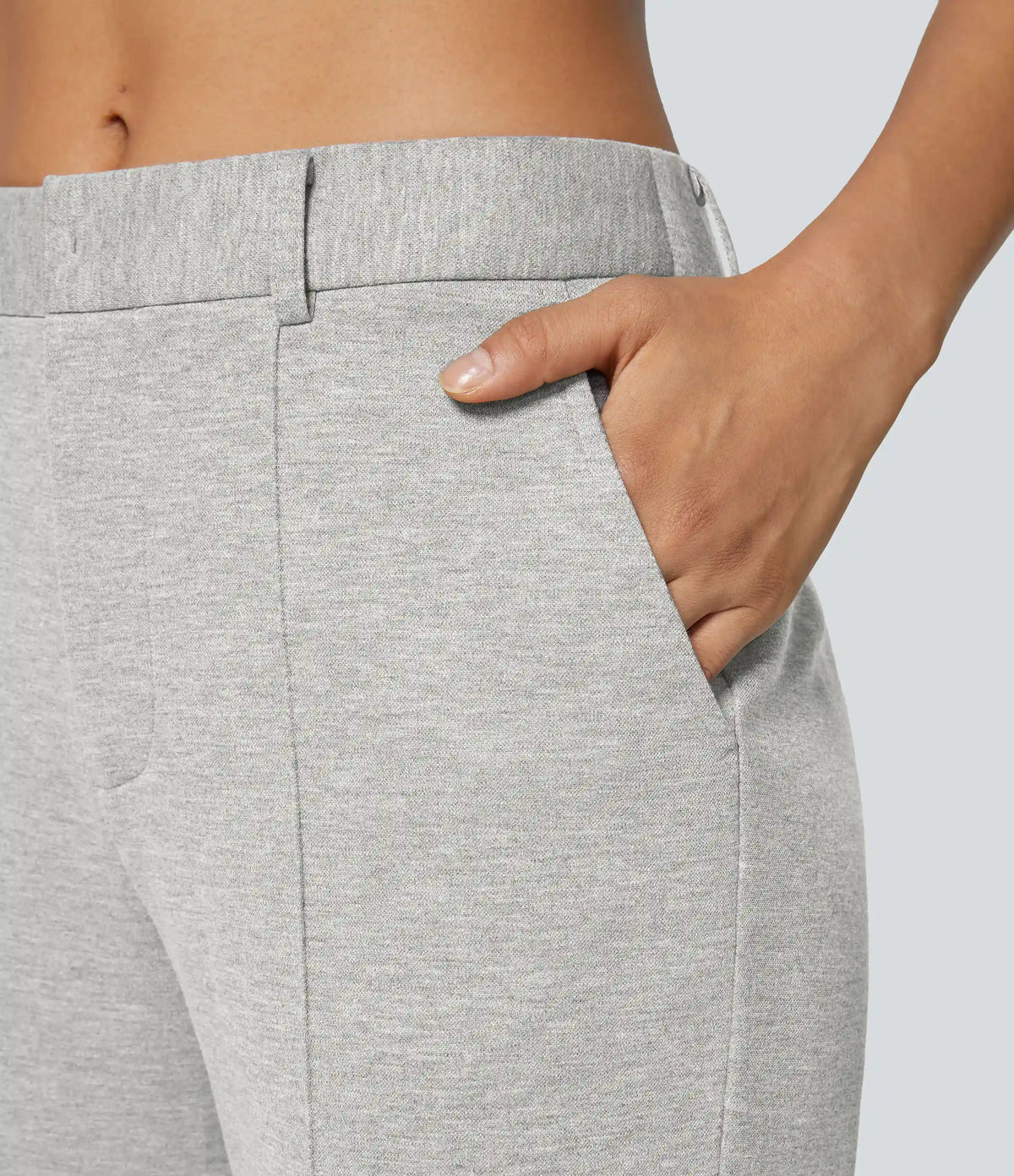 Halara Flex™ High Waisted Zipper Pocket Straight Leg Work Pants