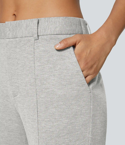 Halara Flex™ High Waisted Zipper Pocket Straight Leg Work Pants