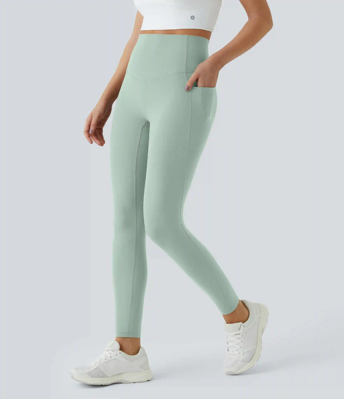 Halara UltraSculpt™ High Waisted Tummy Control Pocket Shaping Training Leggings
