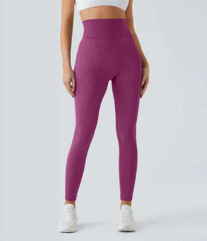 OneForm Seamless Flow High Waisted Ruched Plain Leggings