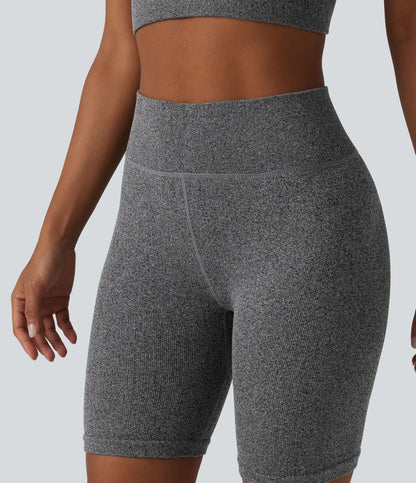 OneForm Seamless Flow High Waisted Casual Biker Shorts