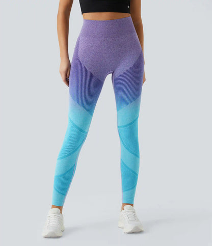 OneForm Seamless Flow High Waisted Gradient Running Leggings