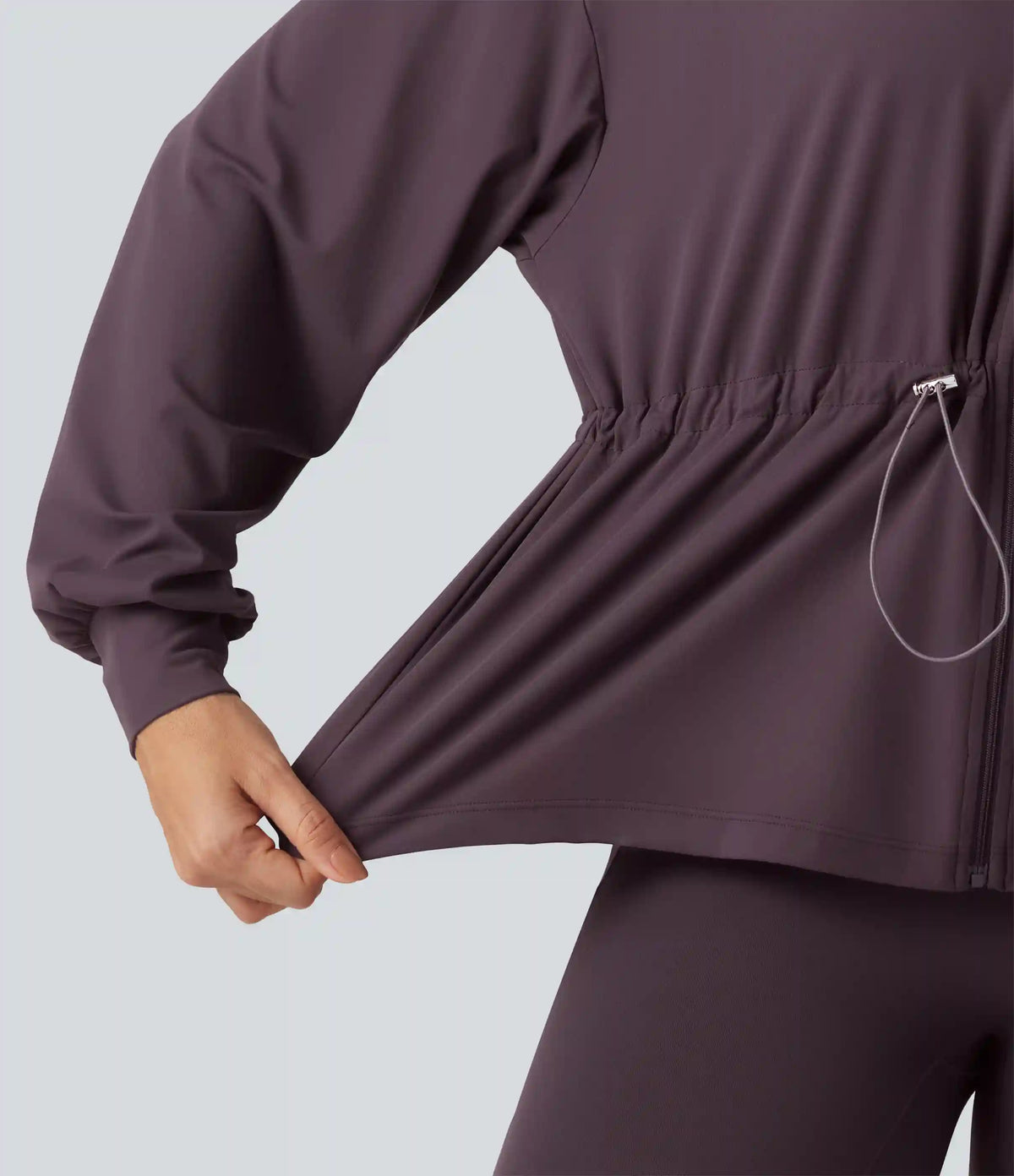 SoftlyZero™ High Neck Long Sleeve Yoga Jacket
