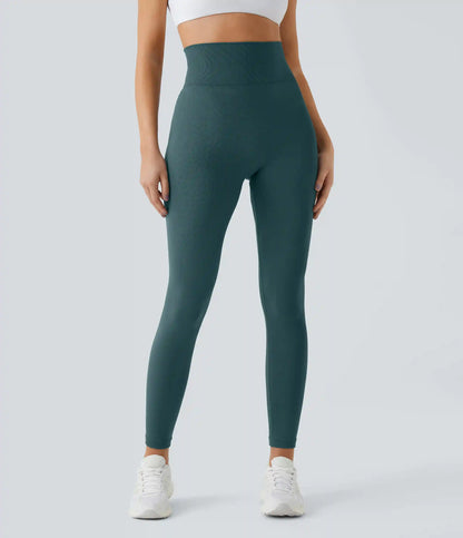 OneForm Seamless Flow High Waisted Ruched Plain Leggings