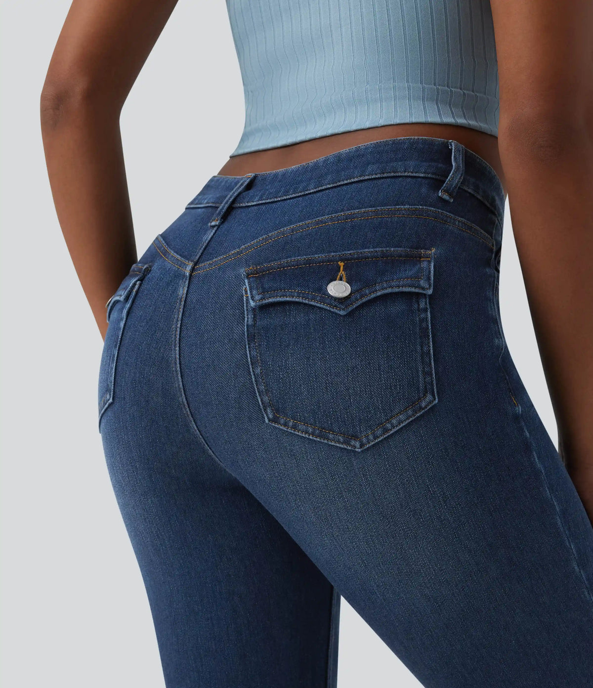Halara Flex™ Low Rise Casual Skinny Jeans with Pockets