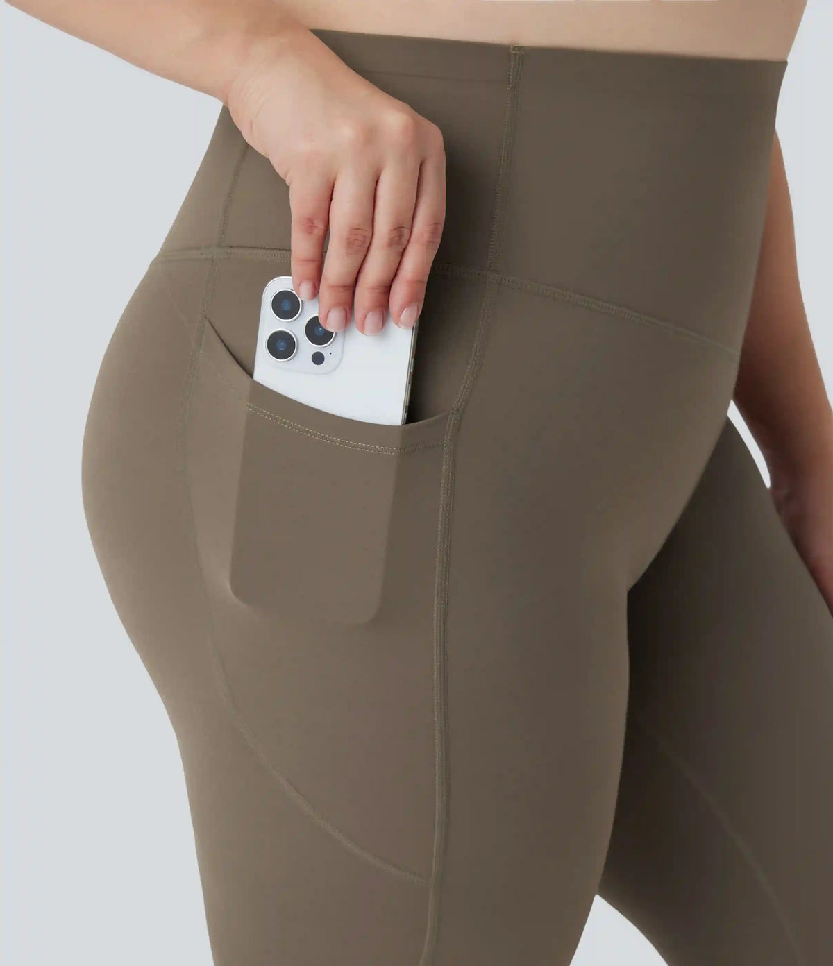 Plus Size Halara UltraSculpt™ High Waisted Butt Lifting Tummy Control Shaping Training Leggings with Pockets