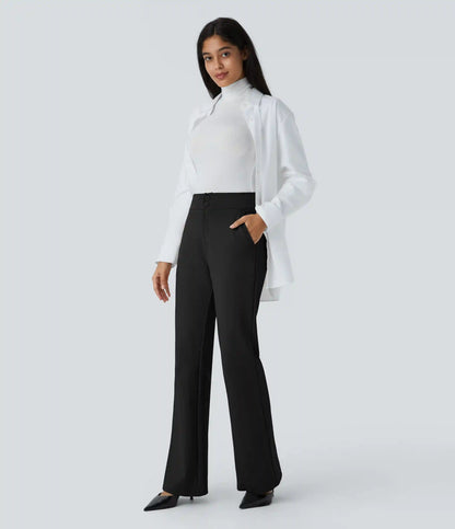 Halara Flex™ High Waisted Zipper Pocket Slim Fit Work Pants
