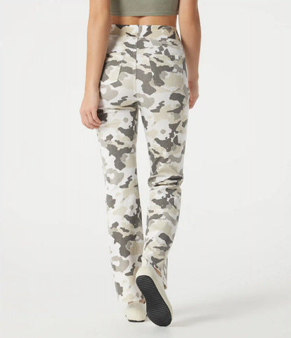 Halara Flex™ High Waisted Camo Bootcut Casual Jeans with Pockets