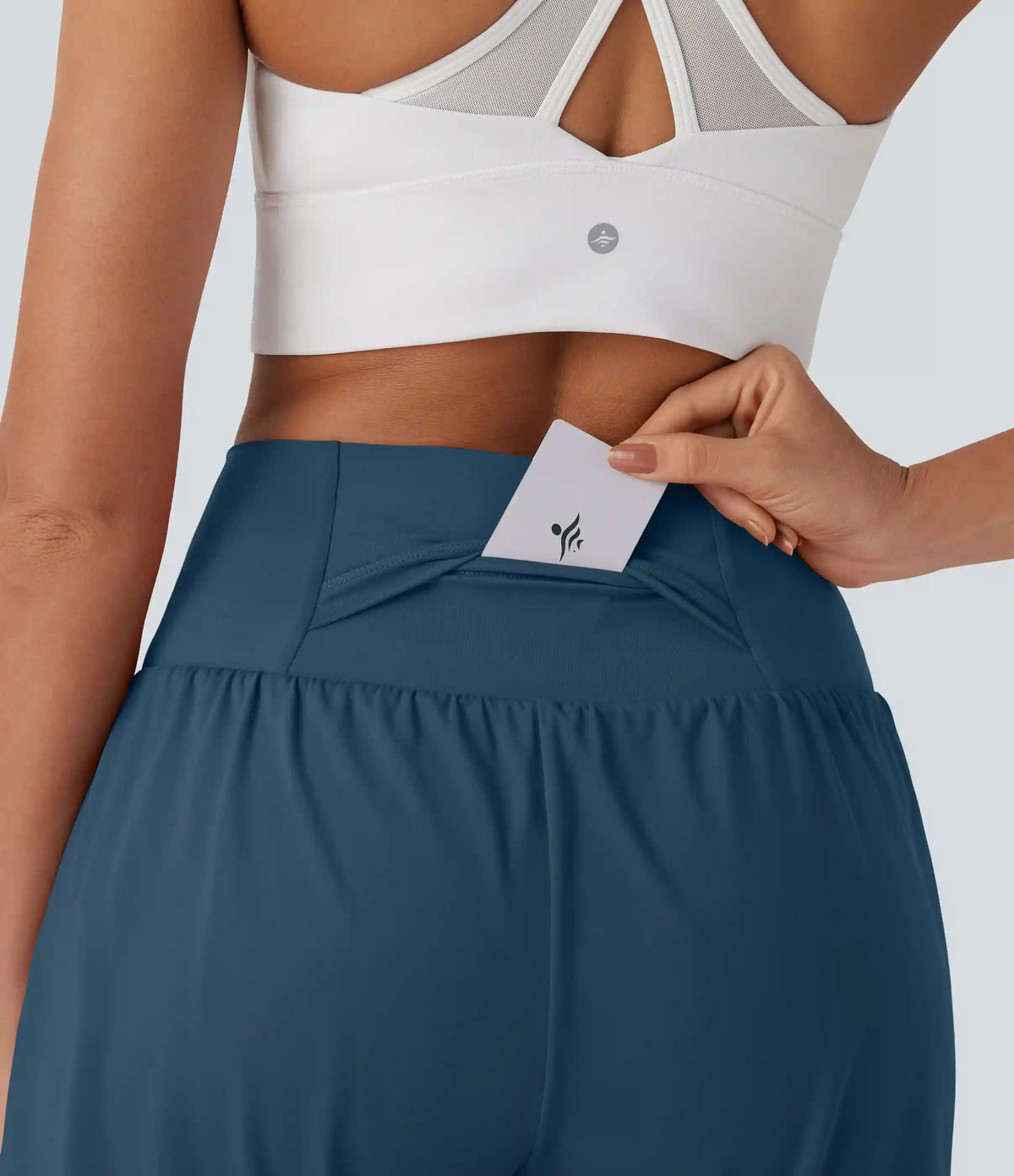 SoftlyZero™ Airy Super High Waisted 2-in-1 InstantCool Yoga Shorts 7" with Pockets