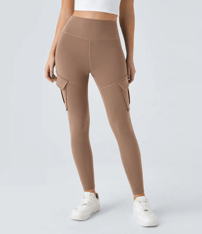 DayStretch High Waisted Cargo Pocket Skinny Yoga Leggings