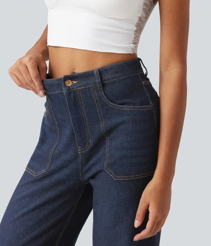 Halara Flex™ High Waisted Flare Jeans with Pockets