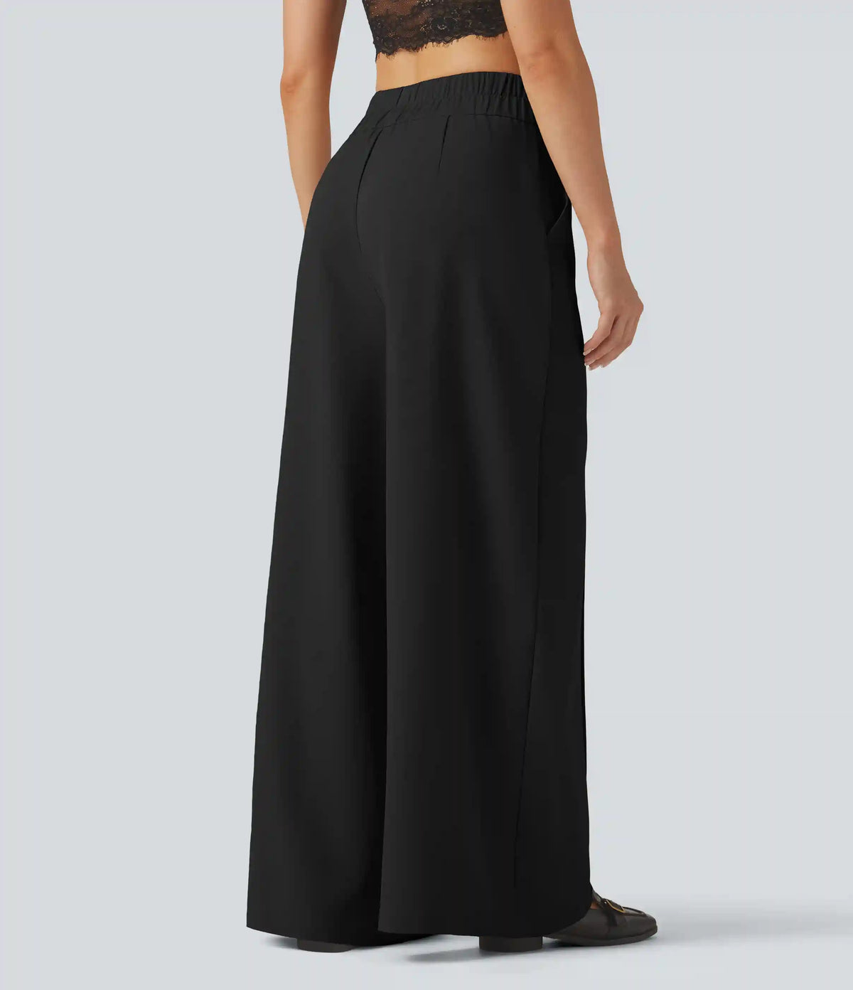 High Waisted Baggy Work Pants with Pockets