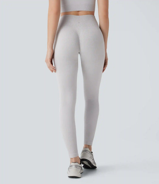 OneForm Seamless Flow High Waisted Tummy Control Butt Lifting Pocket Yoga Leggings