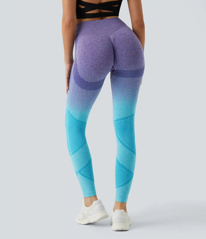 OneForm Seamless Flow High Waisted Gradient Running Leggings