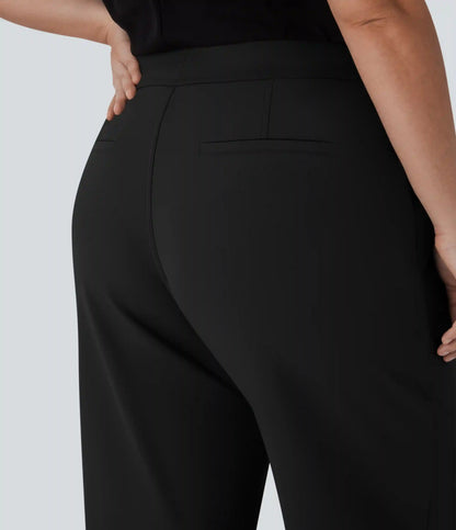 Halara Flex™ DayStretch High Waisted Ankle Length Tapered Work Plus Size Pants with Pockets