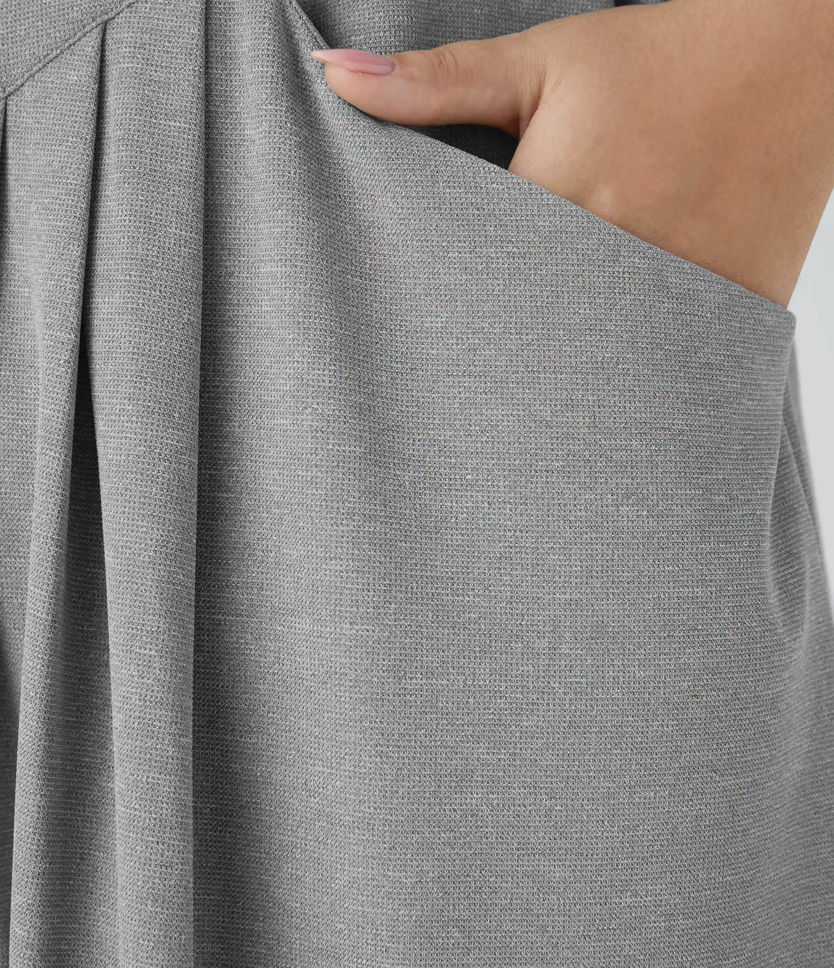 Pockets Waffle Casual Plus Size Overalls