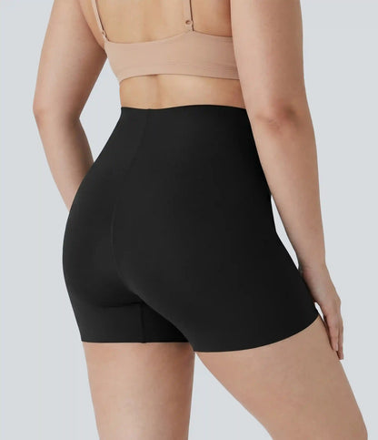 Plus Size High Stretch High Waisted Lounge Smooth Boy Shorts