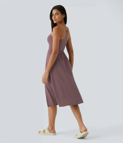 Everyday Midi Chill Dress-La Land