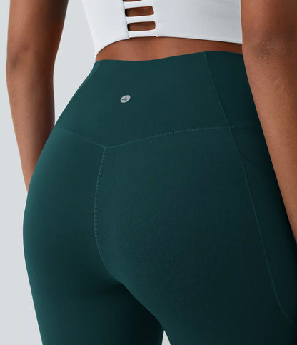 SoftlyZero™ Crossover Pocket Plain Leggings