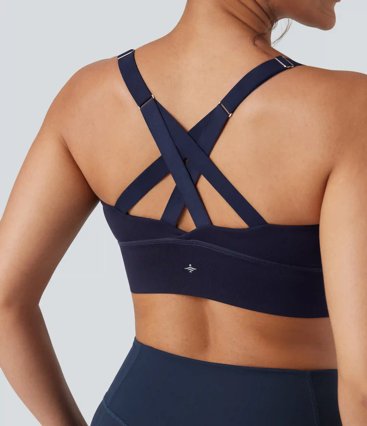 SpeedWave™ Medium Support Push Up Zipper Adjustable Buckle Quick Dry Running Sports Bra