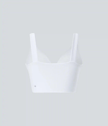 SoftlyZero™ Airy Low Support Cut Out InstantCool Yoga Sports Bra DD-F Cups