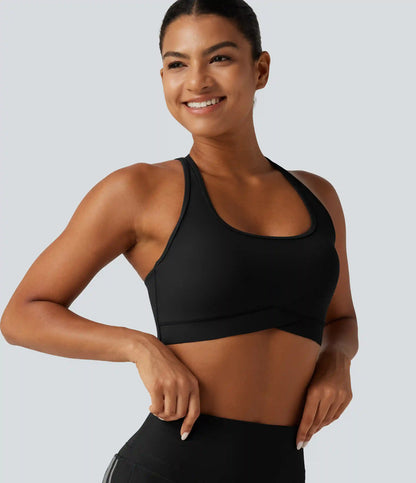 Halara UltraSculpt™ Low Support Built-in Bra Yoga Sports Bra
