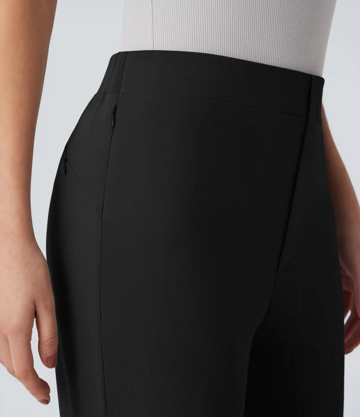 Halara Flex™ High-waisted Work Straight-leg 7/8 Pants with Pockets
