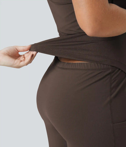 Flare Dance Plus Size Active Dress-Longer Length-Easy Peezy Edition