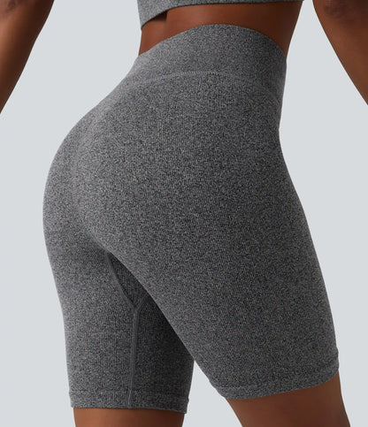 OneForm Seamless Flow High Waisted Casual Biker Shorts