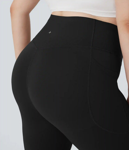Plus Size Halara UltraSculpt™ High Waisted Butt Lifting Tummy Control Shaping Training Leggings with Pockets