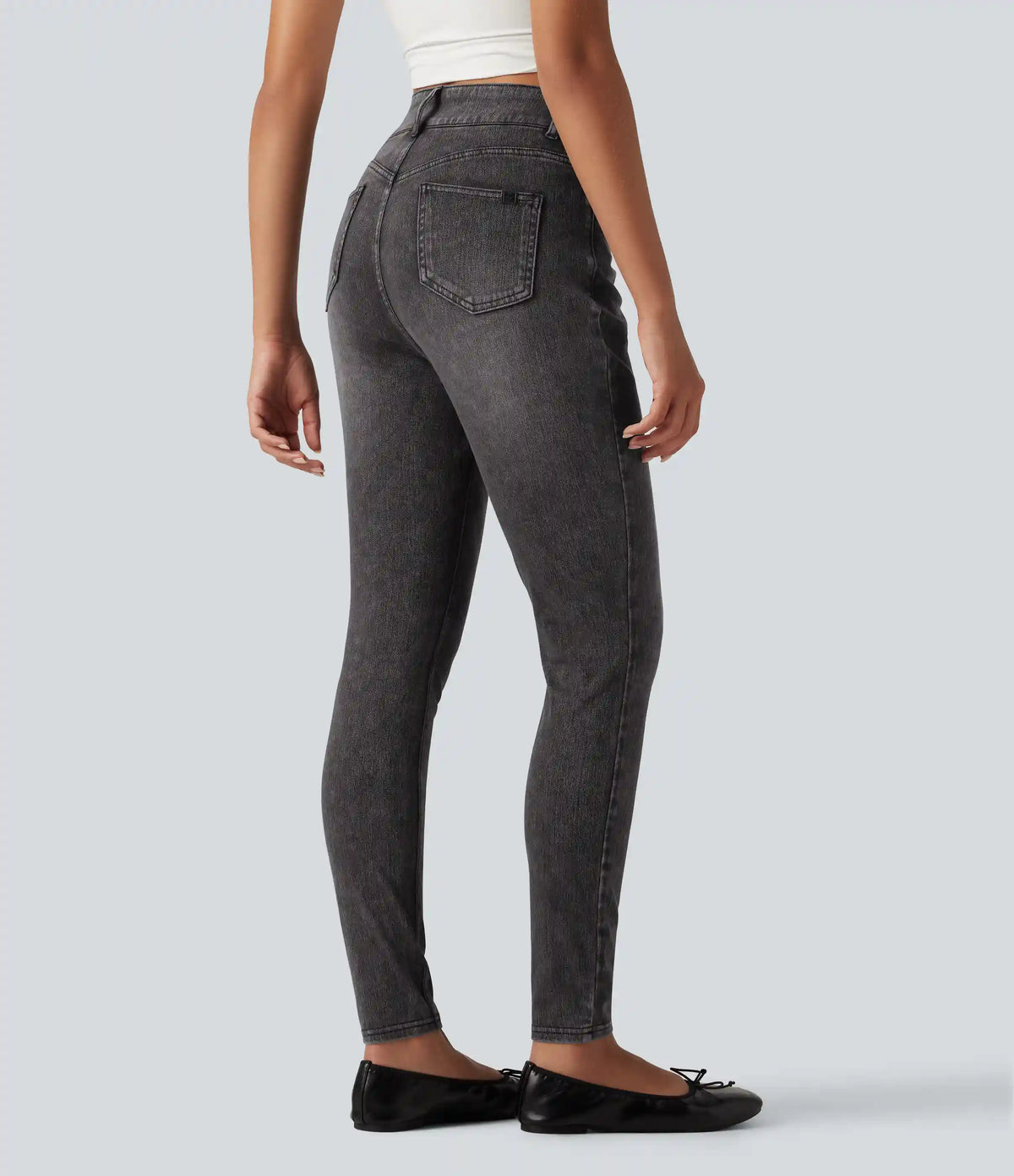 Halara Flex™ High Waisted Casual Skinny Jeans with Pockets