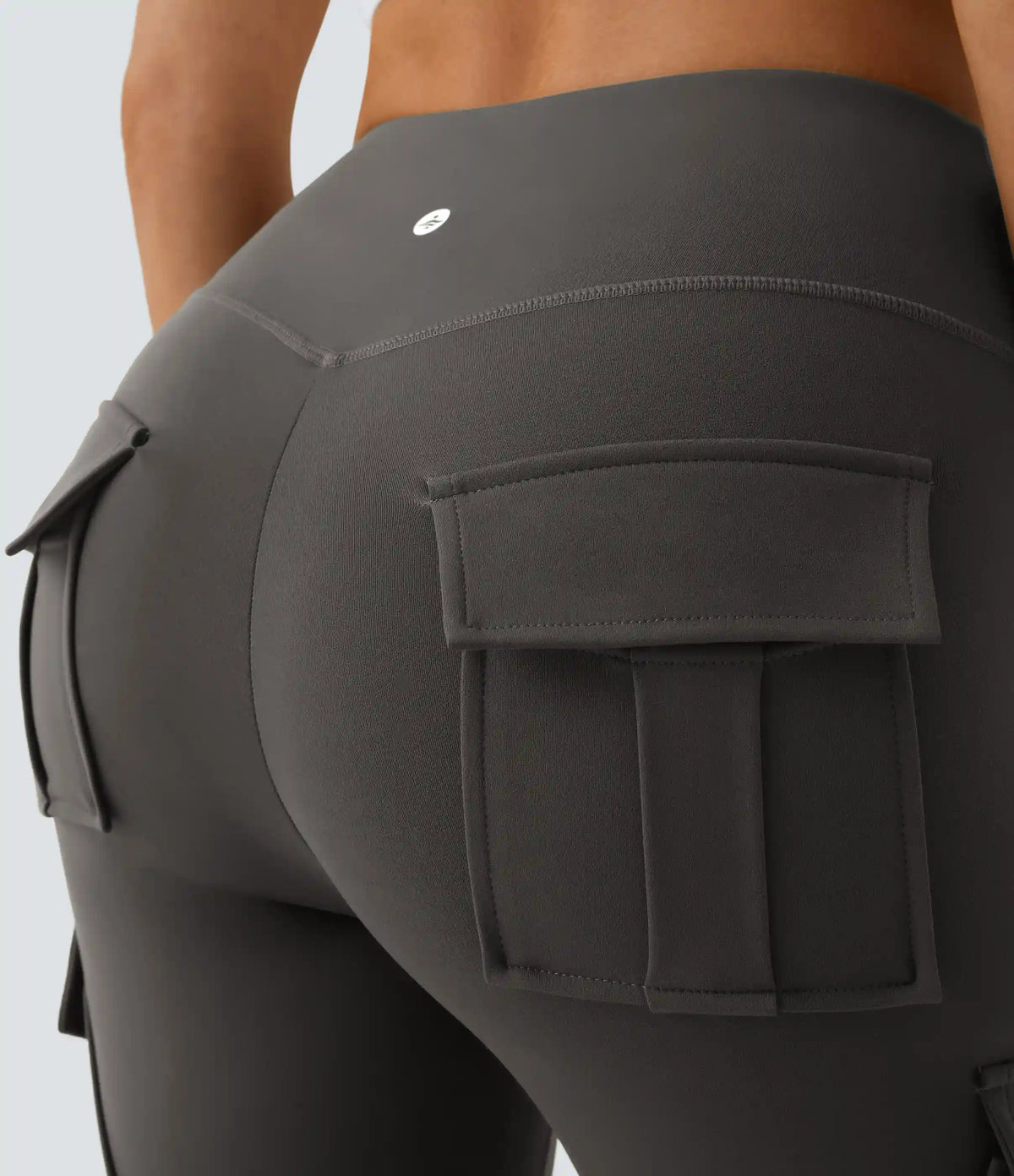 DayStretch High Waisted Cargo Pocket Skinny Yoga Leggings