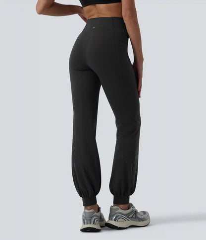 SoftlyZero™ High Waisted Crossover Dance Joggers with Pockets