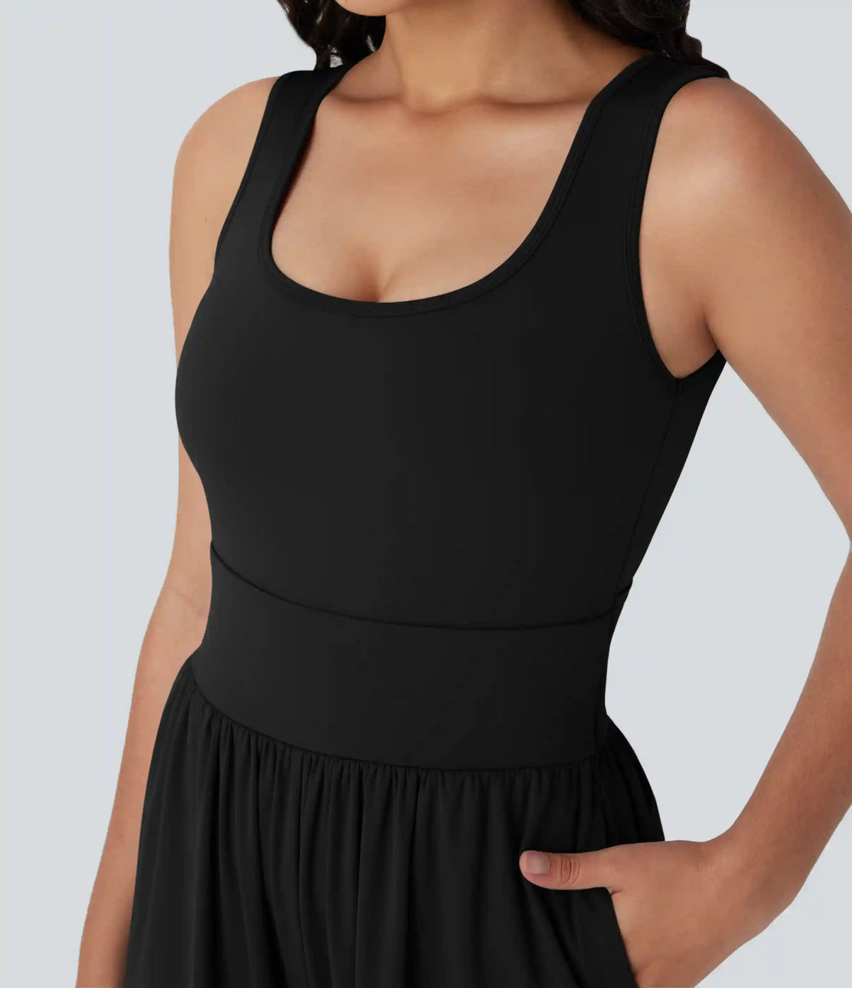 SoftlyZero™ Airy Wide Leg InstantCool Yoga Jumpsuit with Pockets-Easy Peezy