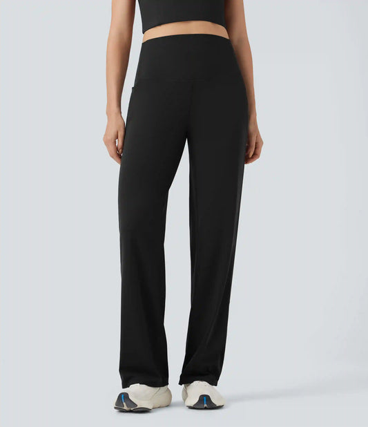 Halara UltraSculpt™ High-waisted Tummy Control Yoga Straight-leg Pants with Pockets