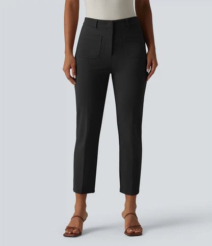 Halara Flex™ Mid Rise Work Bootcut Pants with Pockets