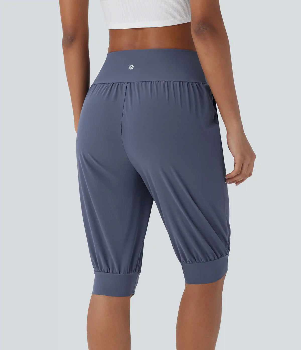 High Waisted Pocket Casual Shorts