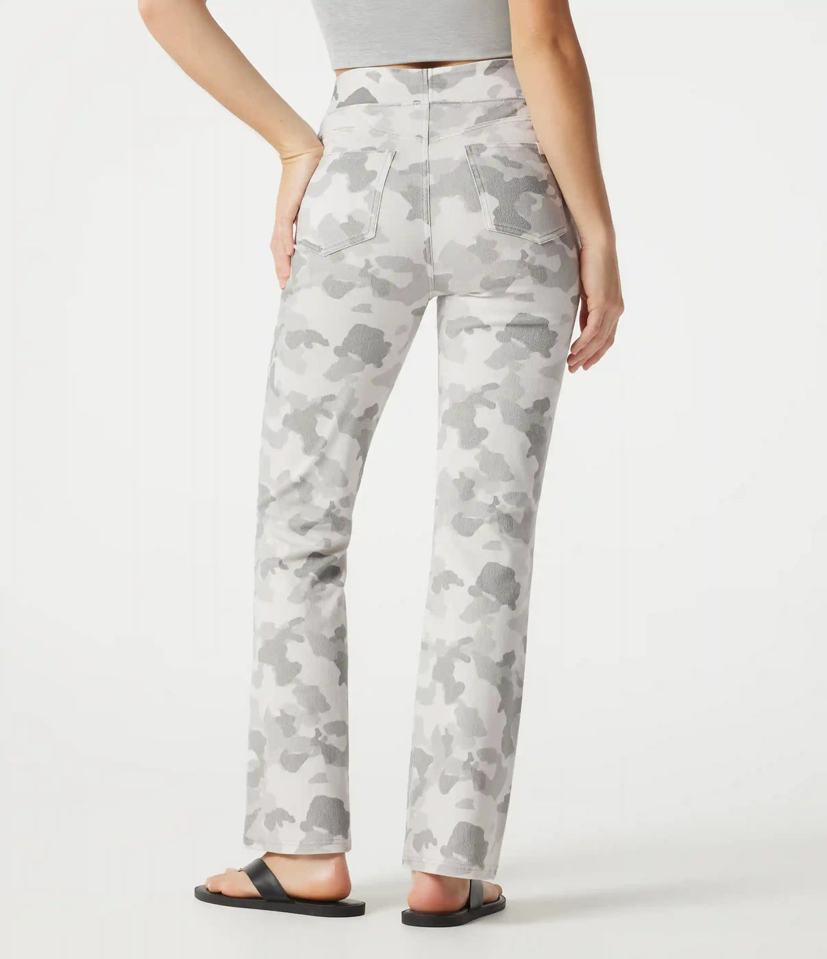 Halara Flex™ High Waisted Camo Bootcut Casual Jeans with Pockets