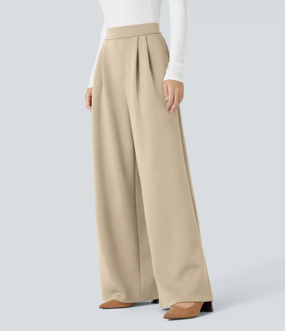 Halara Flex™ High Waisted Pocket Wide Leg Work Pants