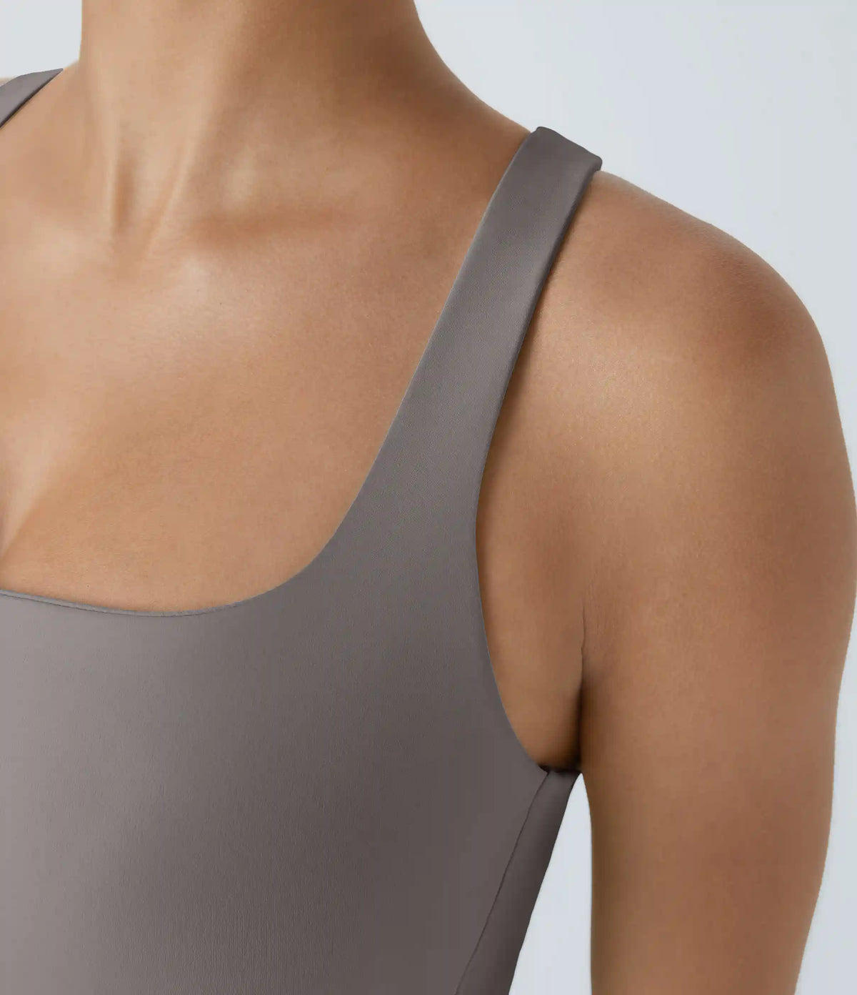 SoftlyZero™ Airy Square Neck Backless Crisscross Cropped InstantCool Yoga Tank Top
