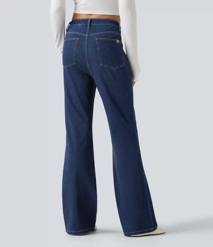 Halara Flex™ High Waisted Flare Casual Jeans with Pockets