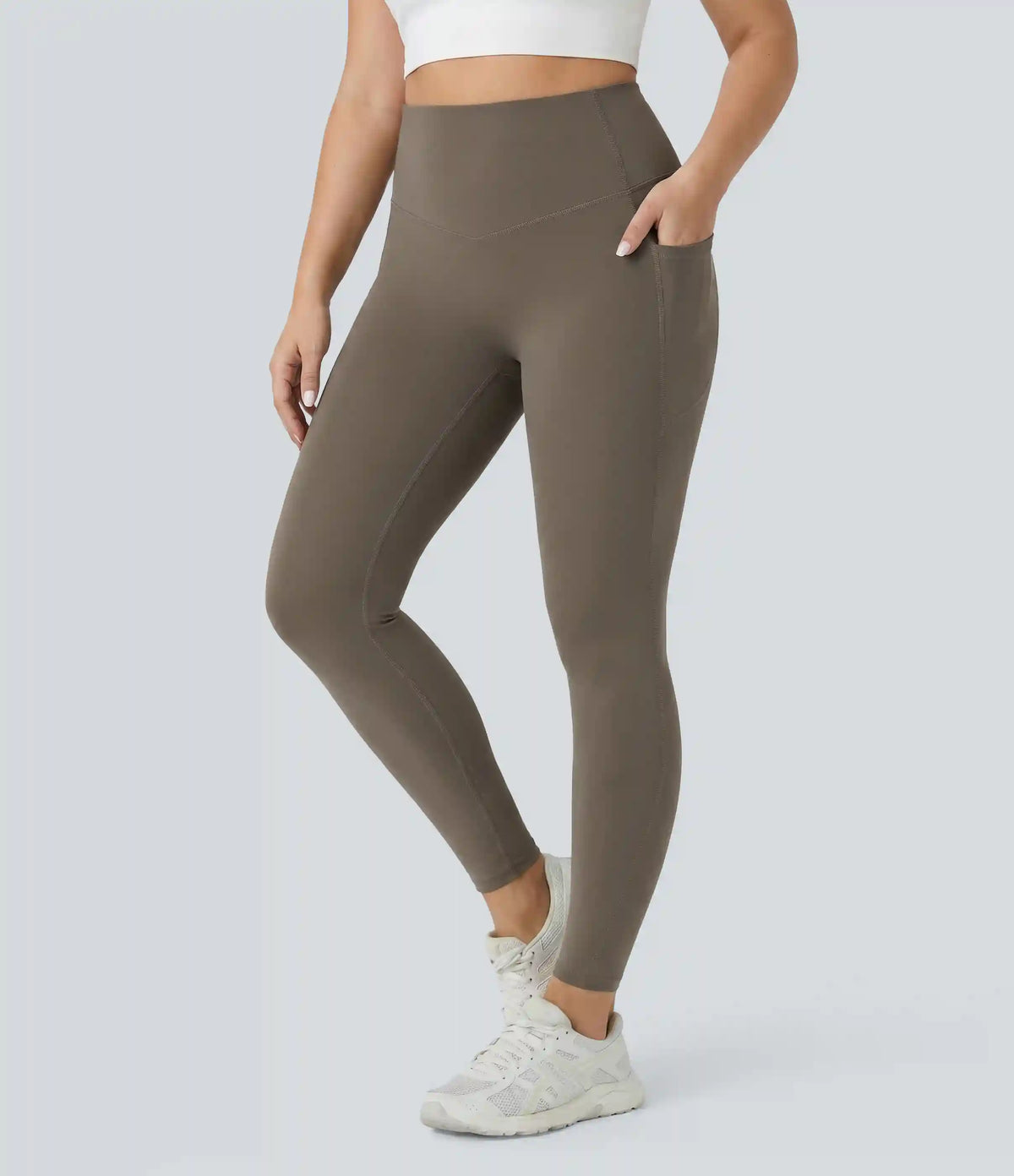 Plus Size Halara UltraSculpt™ High Waisted Butt Lifting Tummy Control Shaping Training Leggings with Pockets